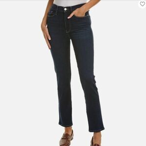 New Frame Le Sylvie High Rise Straight Fit Jeans in Parkway size 25